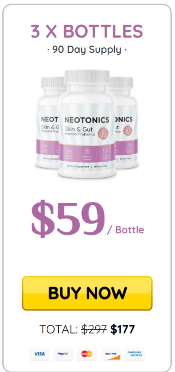 Neotonics Buy 3 Bottles